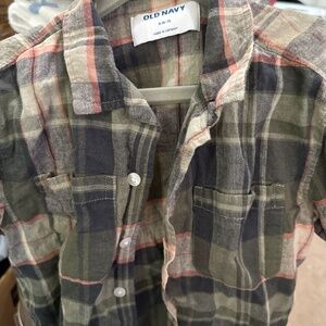 Boys short sleeved shirt